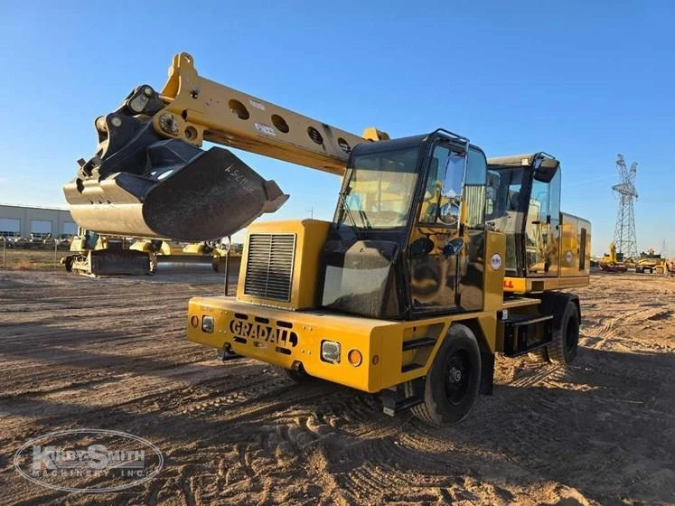 Front of used Excavator